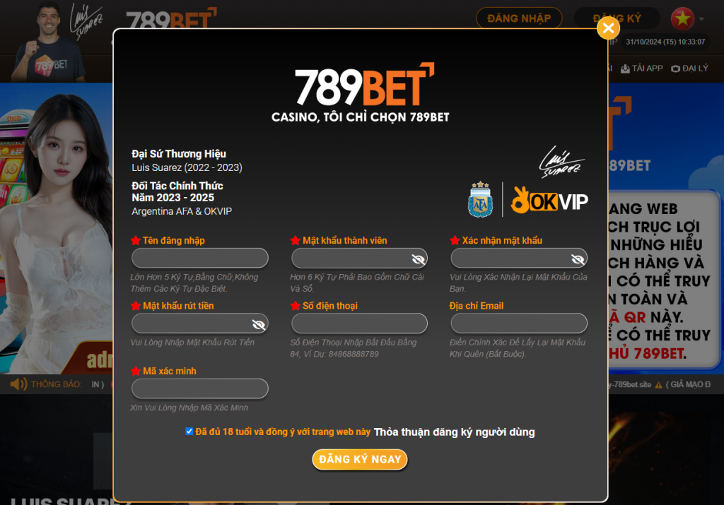 Đăng ký tài khoản 789Bet với 3 bước siêu dễ trong 1 phút